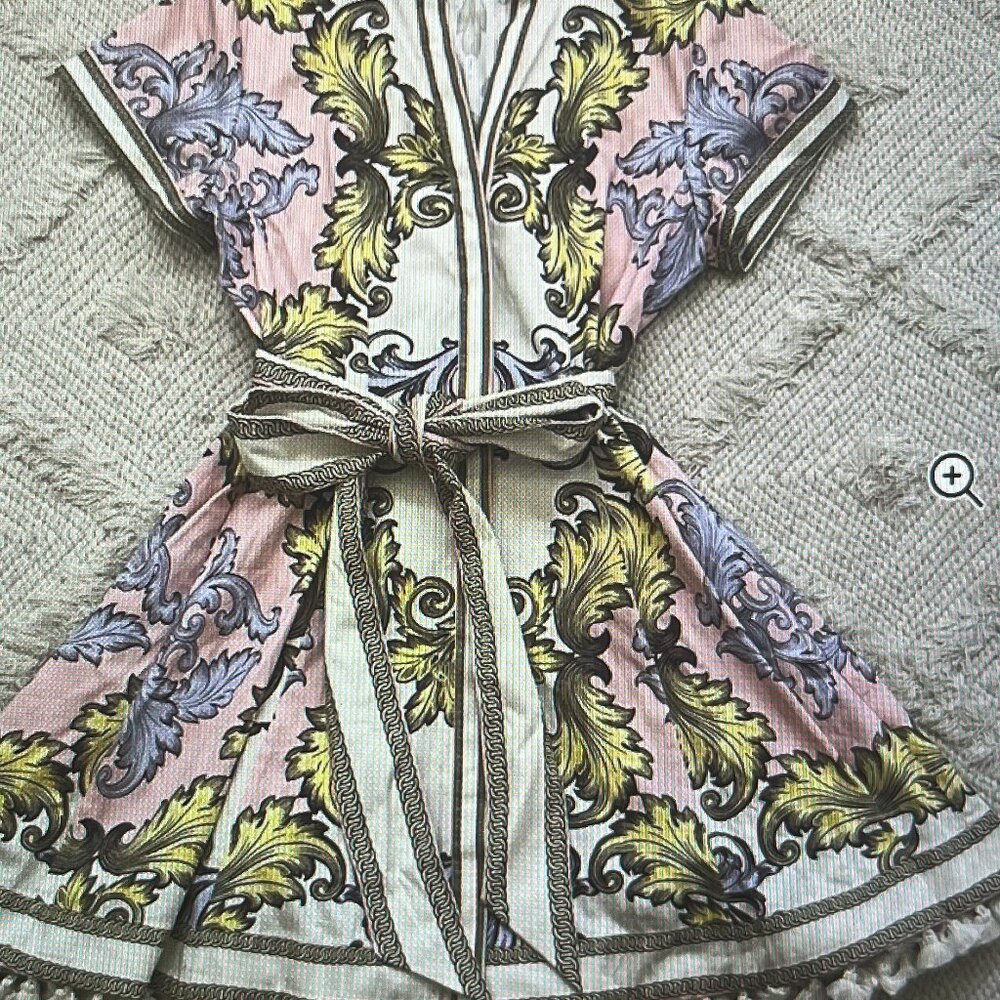 Alice + Olivia Lucy Mini Shirt Dress